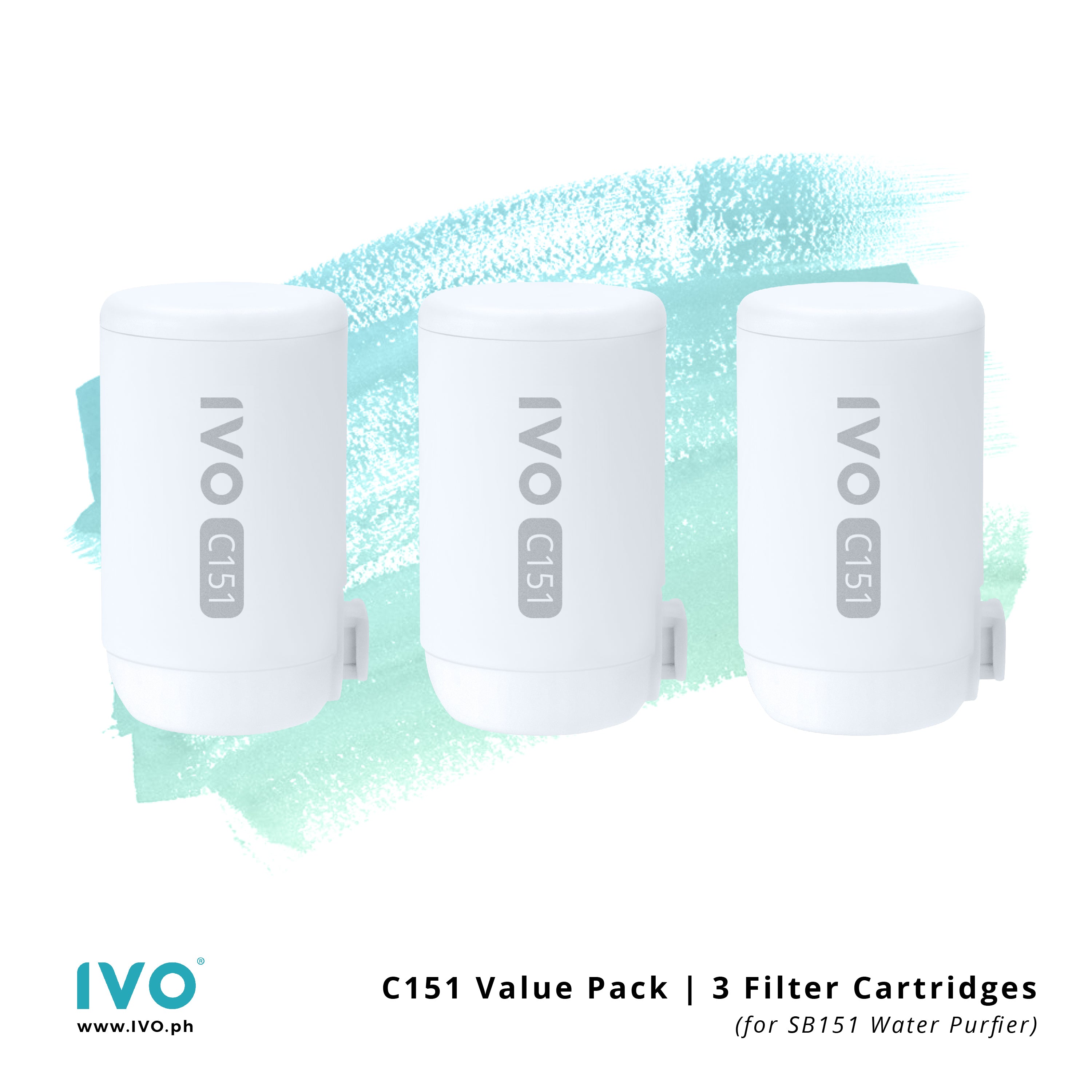 IVO C151 Cartridge Value Pack (3 Cartridges)